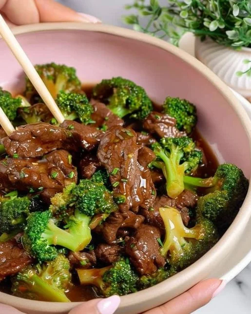 Beef and Broccoli Stir-Fry featuring tender beef and fresh broccoli in a savory sauce.
