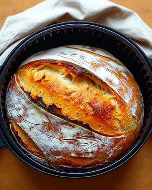Air Fryer Bread 2 Homemade Air Fryer Bread fresh out of the air fryer, golden and fluffy.