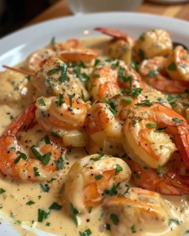 Cajun Lobster Alfredo with crab and salmon in a creamy sauce
