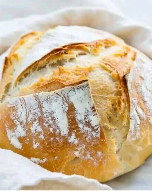 Unbelievable 3-Ingredient Artisan Bread 2 Loaf of 3-ingredient artisan bread fresh out of the oven